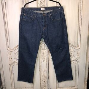 Men’s HUDSON Byron Five Pocket Straight Leg Medium Wash Jeans Size 38